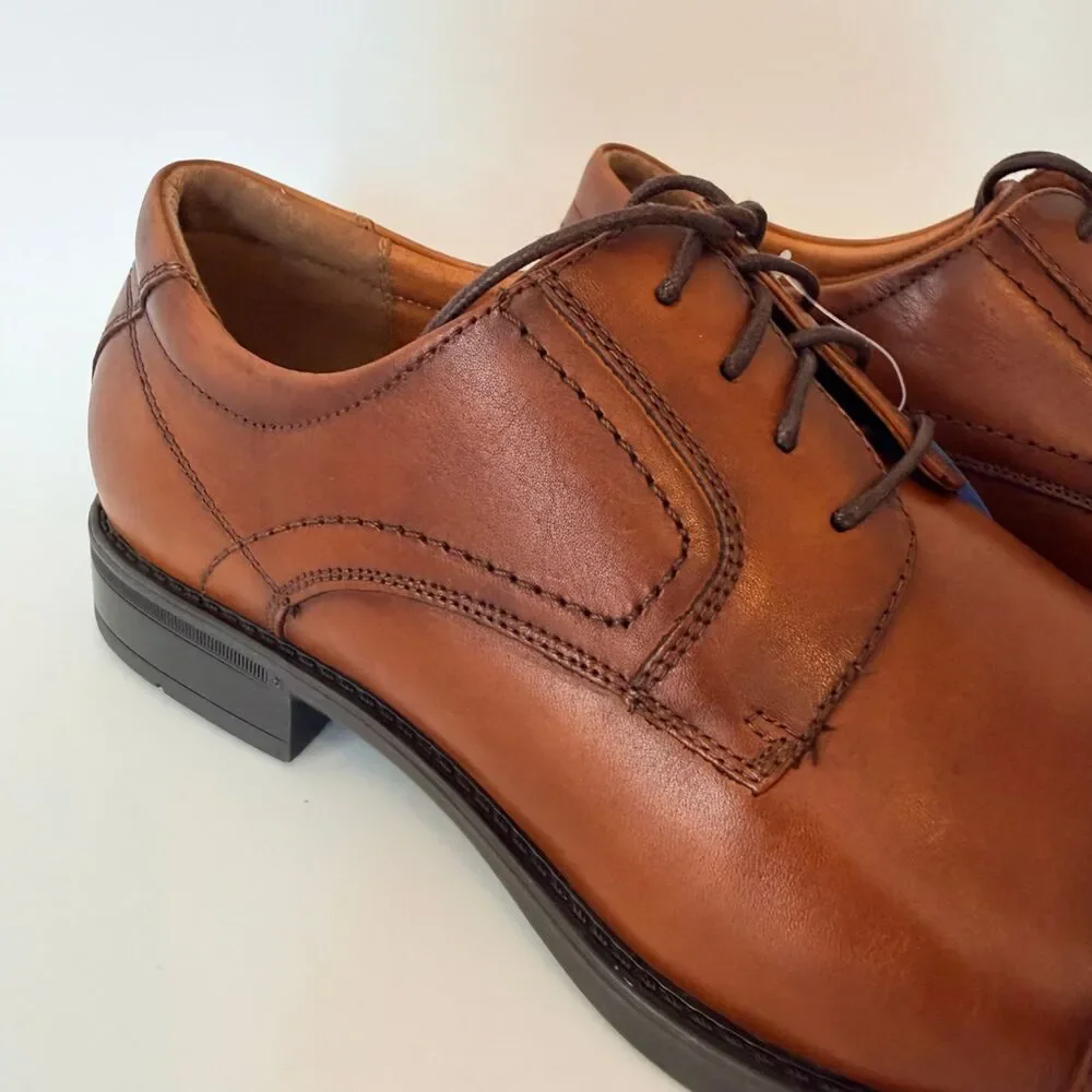 NWT Florsheim Men's 9EEE (9W) Leather Midtown Cap Toe Oxford Dress Shoes NWOB